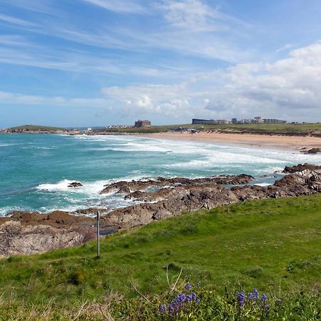 Fistral Beach Garden Apartment 3 نيوكويي المظهر الخارجي الصورة