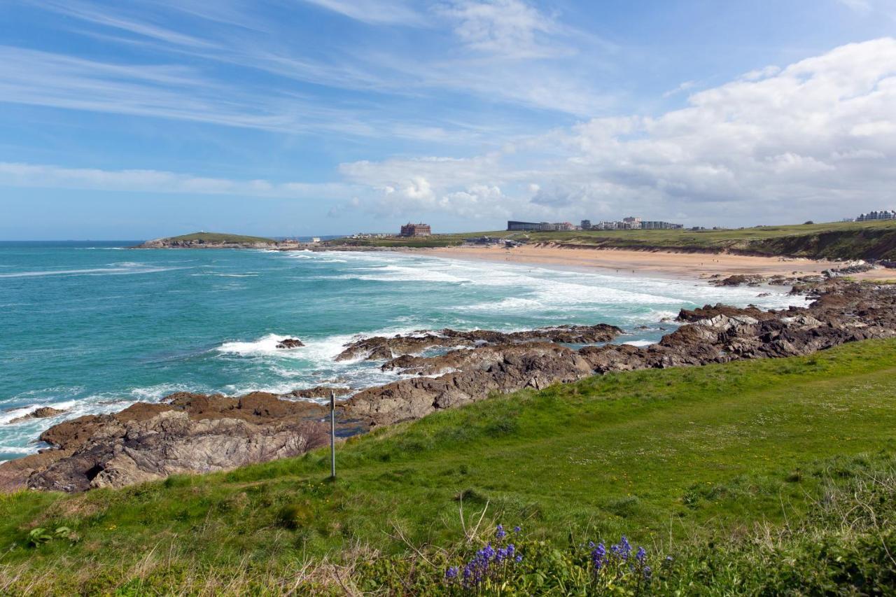 Fistral Beach Garden Apartment 3 نيوكويي المظهر الخارجي الصورة