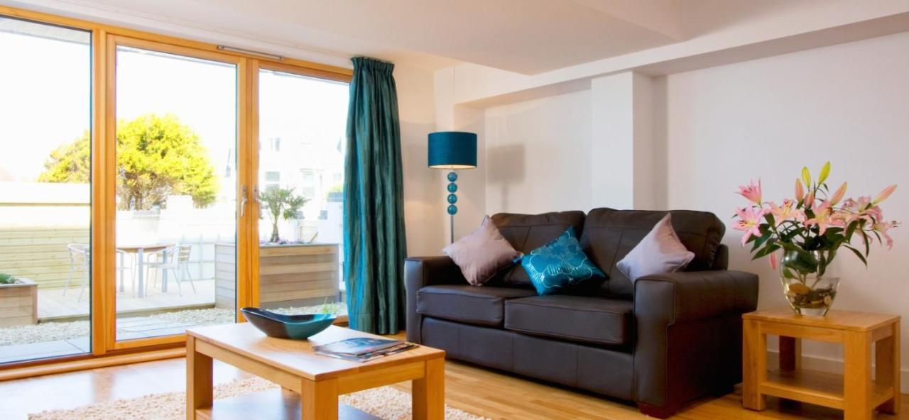 Fistral Beach Garden Apartment 3 نيوكويي المظهر الخارجي الصورة